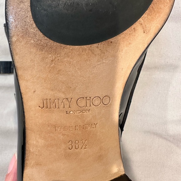 Jimmy Choo white black monk strap loafer - Picture 8 of 15